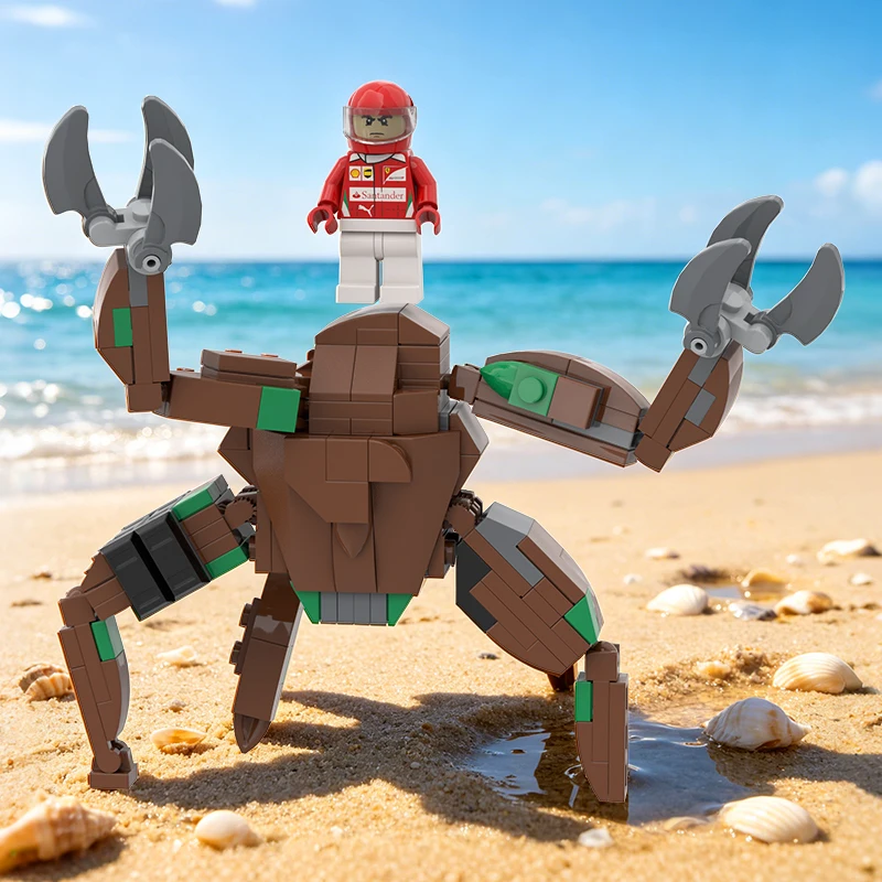 MOC2026Rocky Building Blocks Model Project Hails Mary Movie Saving Rocky Monster Assemble Toys Fans Kids GiftsPosable Brick Toy