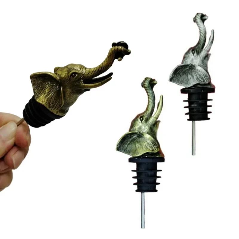 رائعة طويلة متخبطة الفيل مدفق النبيذ العالمي زجاجة النبيذ الفم المنزل بار أداة شركة مركز تسوق الهدايا الترويجية #2