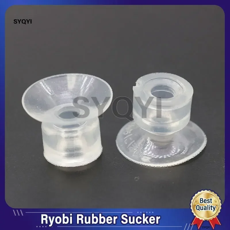 100 Pieces Ryobi Rubber Sucker Ryobi Printing Machine Parts 22x6x18mm Ryobi White Rubber Sucker Cup