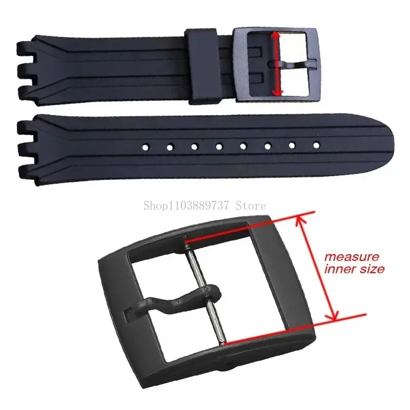 1pcs Plastic Watch Clasp for Swatch Strap 16mm 19mm 20mm Colorful Watch Band Pin Buckle Women Wen Watch Button Accessories image 4