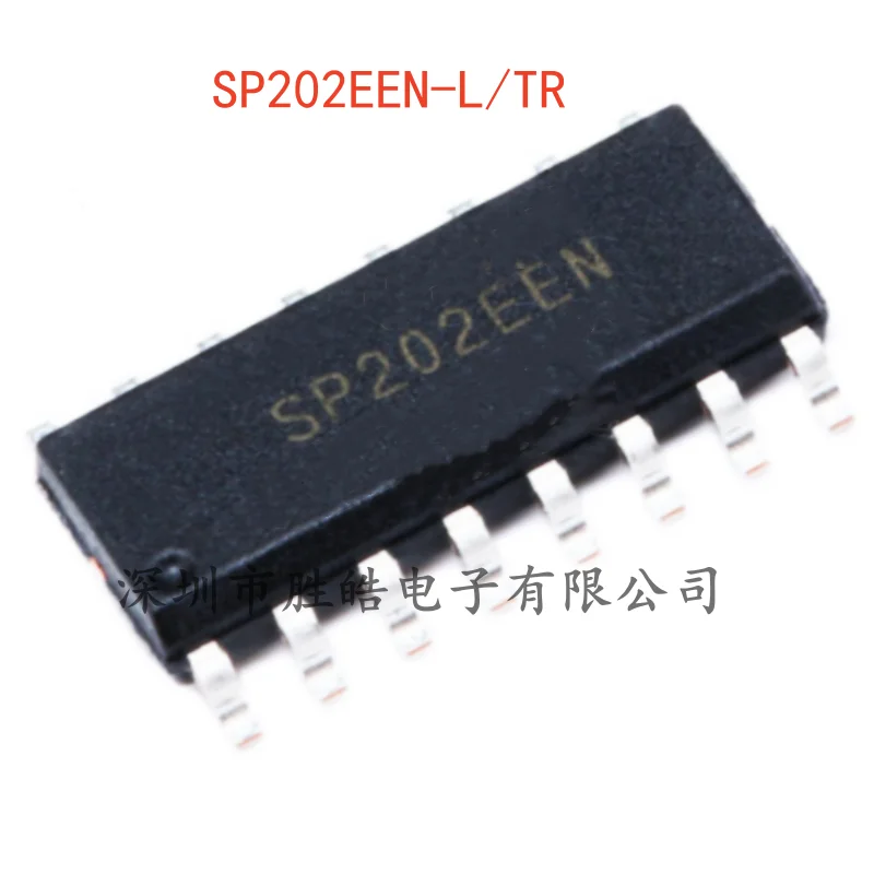 (10PCS)  NEW  SP202EEN-L / TR   SP202EEN    RS232 Transceiver IC    SOIC-16   SP202EEN-L / TR   Integrated Circuit