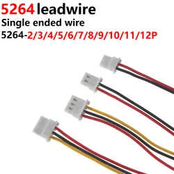 20/10 pz 5264 spaziatura linea terminale 2.5mm cavo elettronico 26awg cavo di collegamento a testa singola 200MM 20cm 2p 3p 4p 5p 6p