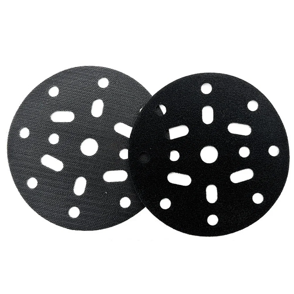 Imagem -06 - Soft Sponge Interface Pad para Sander Disco de Proteção Sander Backing Pads Buffer Power Tools 17-holes 150 mm Pcs