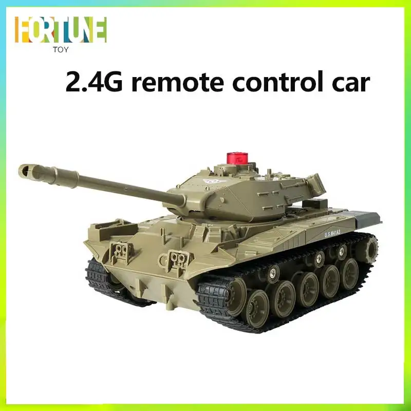 

Jjrc New Simulation Tank Model 2.4g Remote Control Car Battery Rotating Electric Children'S Toy Remote Control Car