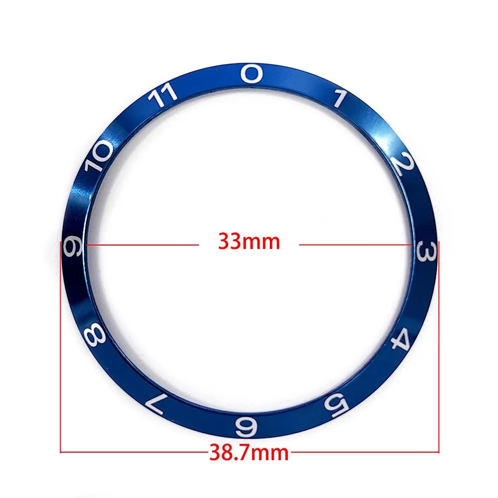 Сменный винтажный безель для часов 40 мм/32 мм 38,7 мм/33 мм, часы для дайвинга, аксессуары 300 м для серии 007/Spectre, кольцо для часов