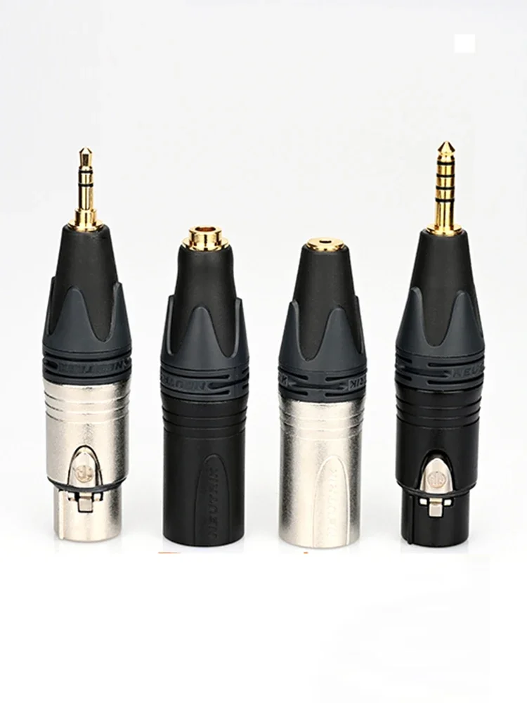 

HIFI NEUTRIK 4 Pin XLR to 4.4mm 3.5mm 2.5mm Pentaconn Adapter Male to Female