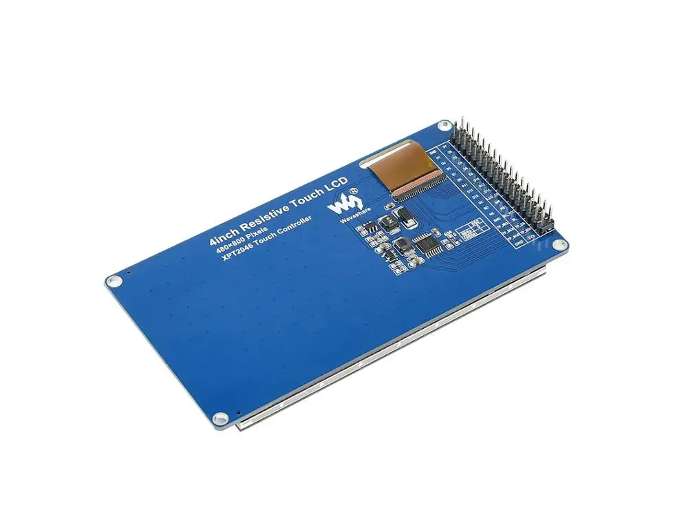 Immagine 7: Waveshare LCD IPS da 4 pollici 480 * 800 pixel, tocco resistivo, schermo colorato 65K con interfaccia parallela 8080