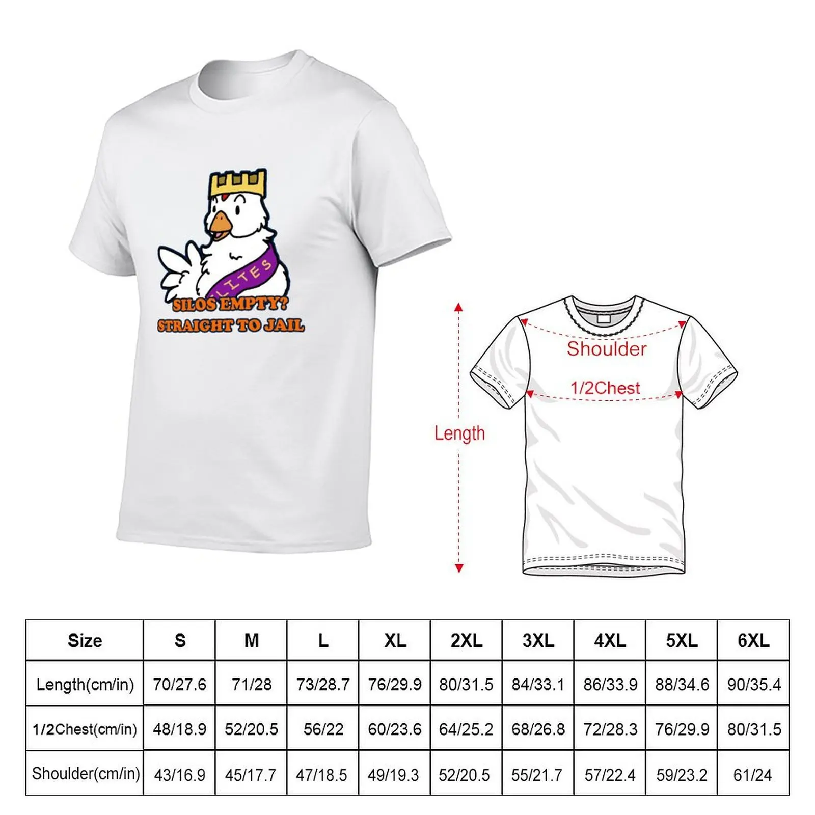 Silos Empty? T-Shirt Personalized t-shirt kawaii clothes shirts men