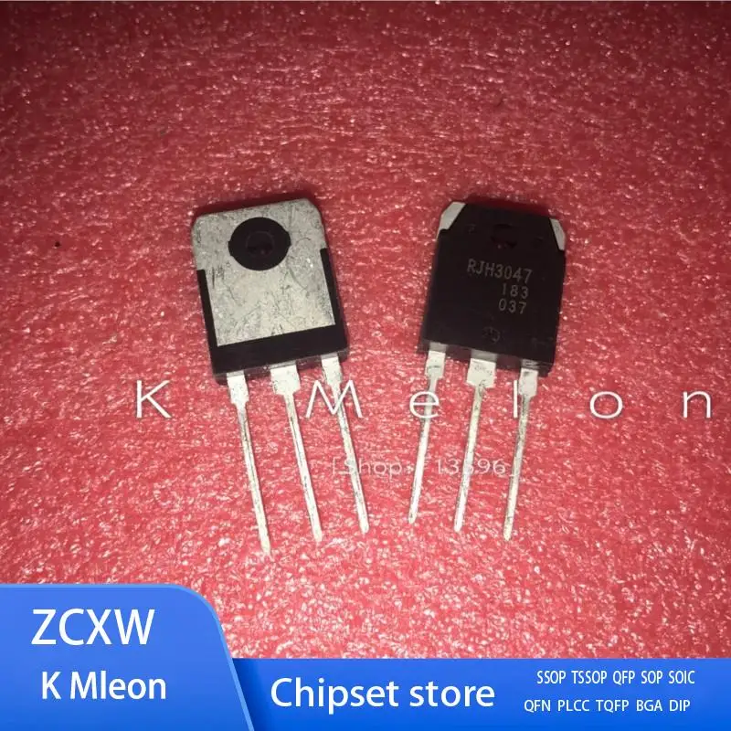 Lote de 10 unidades de RJH3047ADPK, RJH3047, RJP3047, TO-3P, 50A, 330V, IGBT