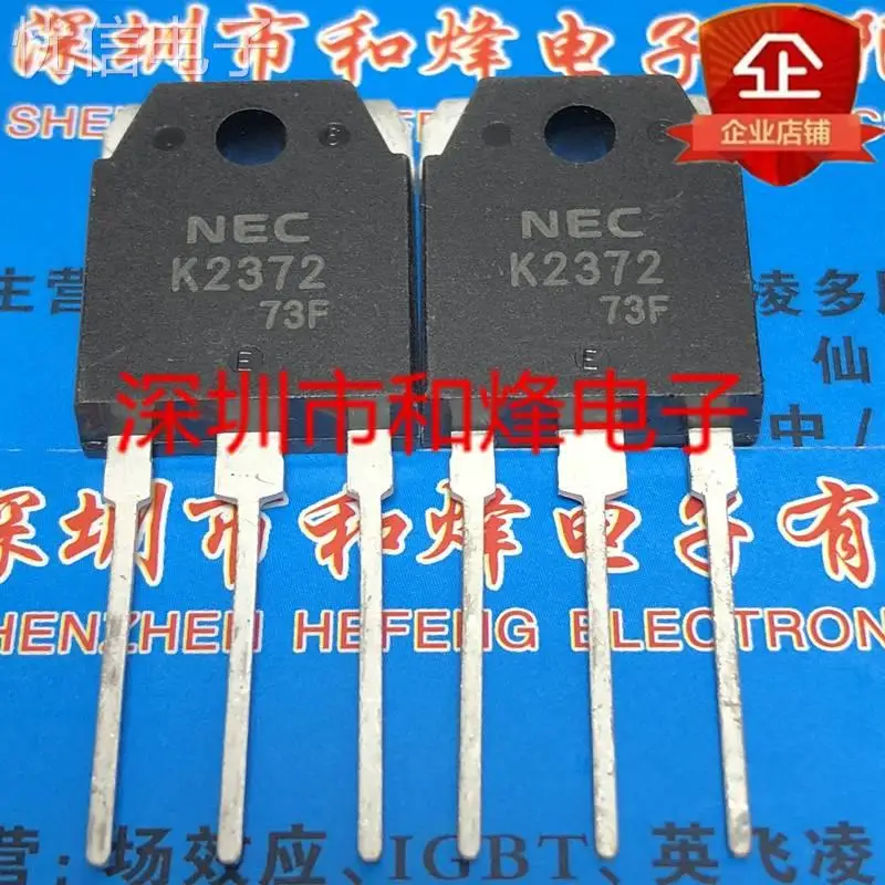 10PCS  2SK2372 K2372 TO-3P 500V 25A NMOSFET Best Quality Imported Original Spot