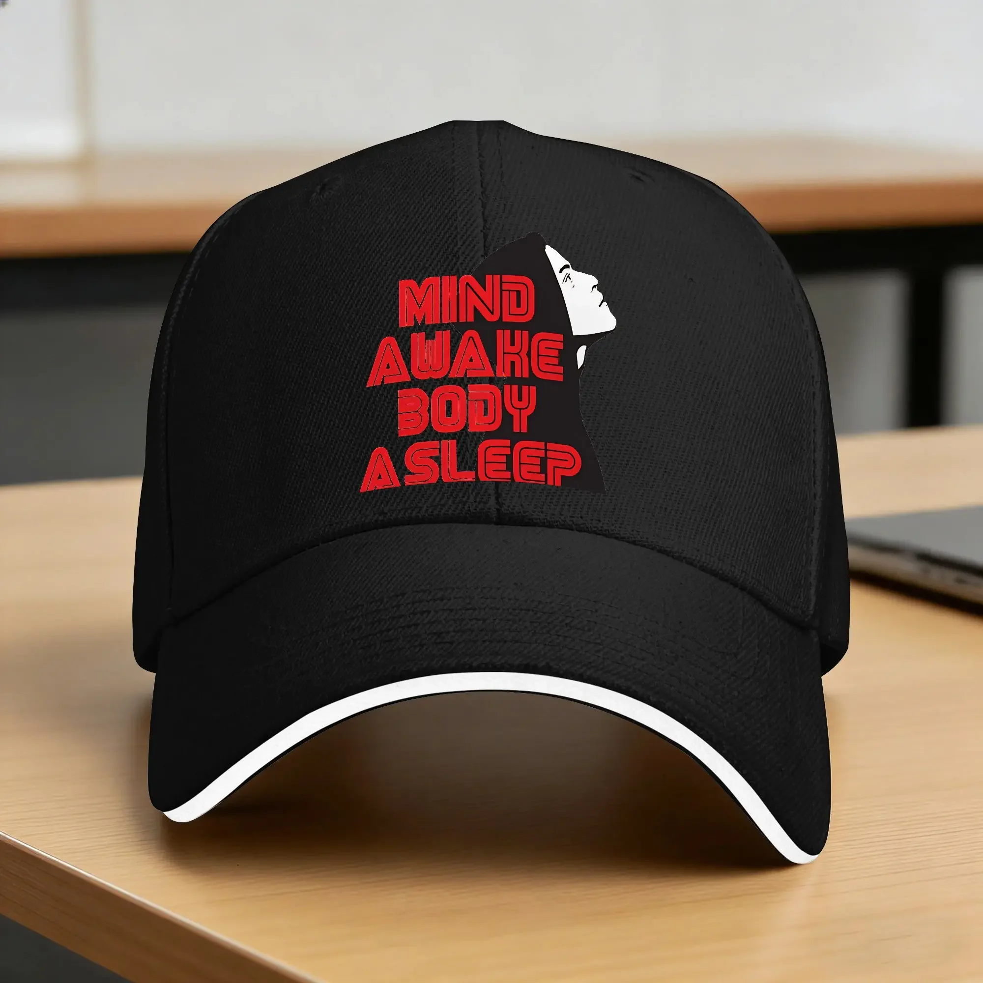 Mr Robot Mind Awake Body Asleep Baseball Cap Fsociety Outdoor Gym Adjustable Hip Hop Hats Female Male Fashion Baseball Caps