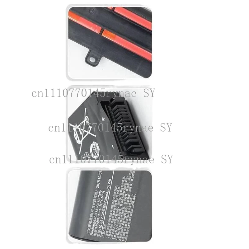 Replacement BTY-M6H Battery CX62 For MSI MS-16J1 2QD-292UK CX72 6QD-231XES GE62 GE62MVR 7RG-010 GE63VR