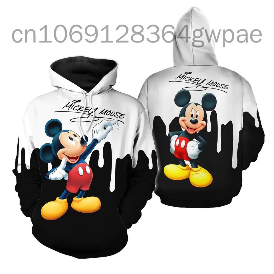 

Disney Mickey 3D Print Hoodie Men's Women's Spring Autumn Casual Sweatshirt Disney 3D Hoodie Harajuku Street Oversized Hoodie