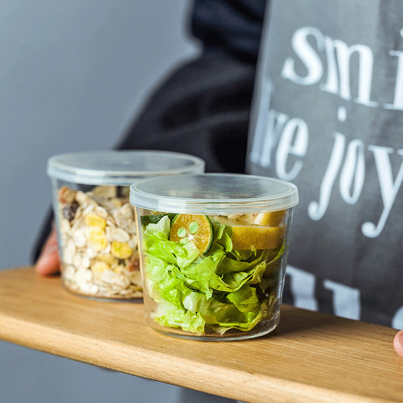 4 قطعة 200 مللي طقم أكواب زجاجية شفافة مقاومة للحرارة السلس قابلة لإعادة الاستخدام بودنغ الحلوى أكواب الآيس كريم المطبخ برواري كوب حليب #6