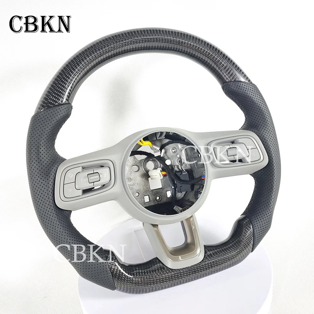 F1 Mode Customizable Carbon Fiber Steering Wheel for Zeekr 001 Available in Multiple Colors and Styles