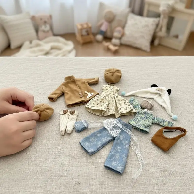 Fashionable /6 Scale Doll Clothes Set for 30cm GL Body Ghost Mom Outfit for Themed Party Dress Up