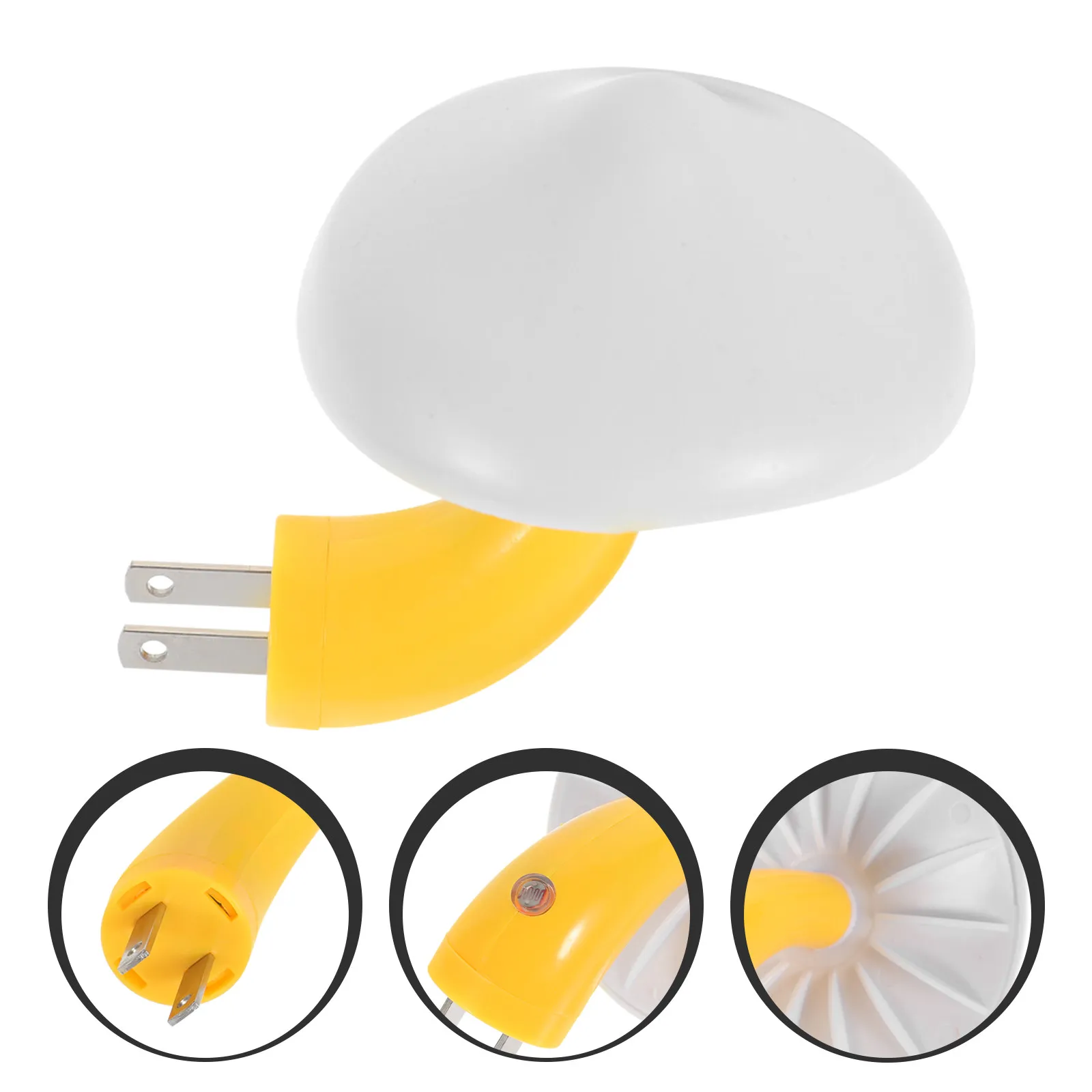 

Набор из 4 мини-светильников-грибов на розетку, светодиодные декоративные лампы для спальни и дома, ночник-грибок на розетку