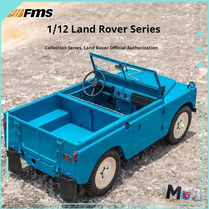 Fms 1/12 land rc carro off-road rover série ii 2.4g controle de rádio elétrico 4wd veículo off-road simulação de velocidade variável brinquedo rtr