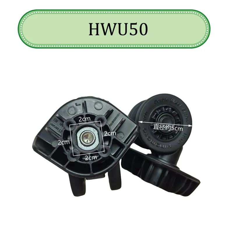 Suitable For HWU50 Silent Wheel HINOMOTO Luggage Universal Wheel Replacement Repair Parts Pull Rod Case Pulley Travel Case Wheel