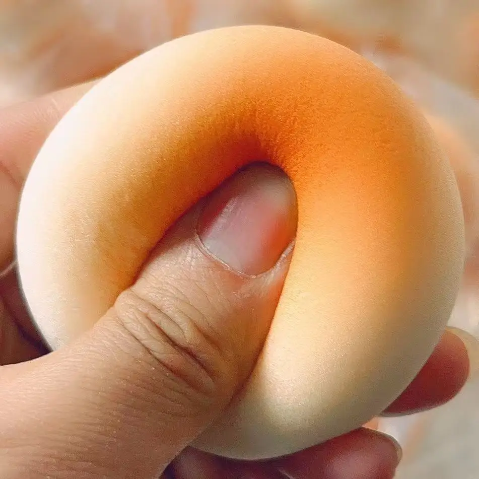 

Simulation of about 4cm Hot Kids Small Steamed Bun Pinch Rebound Artifact Decompression Super Soft Soft Super Good Rua Baked Steamed Bun Vent