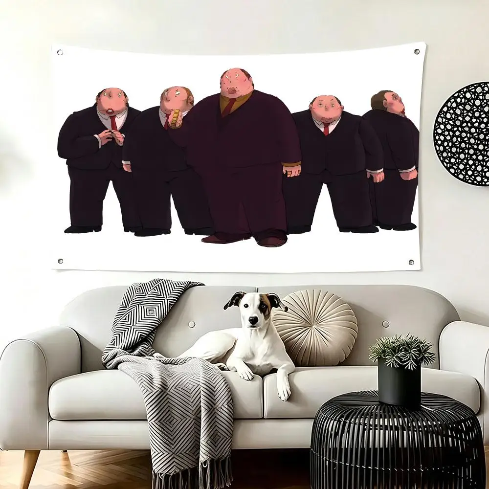 Black Comedy Animation B-Buffet Paraiso Flags  For Living Room Home Dorm Decor Wall Outdoor Camping Party Banner Gifts