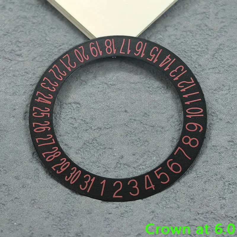 NH35 NH36 Movement Day Date Dial Patch at 6.0H Fits for Japan NH35 NH36 Automatic Movement NH35 Date Dial Wheel Paste Patches