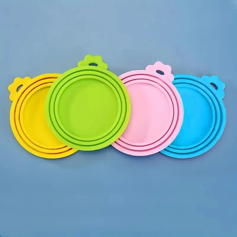 1 Reusable Silicone Pet Can Lid Bpa Free, Suitable For Most Sized Dog And Cat Cans - Keeps Food Fresh Prevents Bacterial Odors image 3