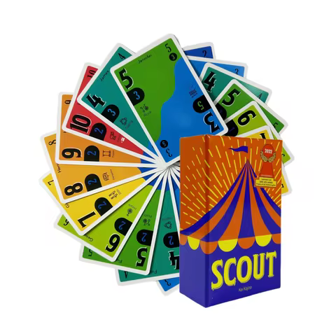 Scout Card Game Circus Scout Board Game 2-5 People Poker Card Deck For Party Wholesale