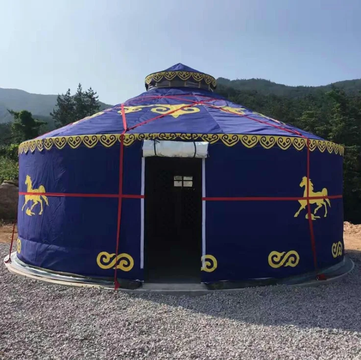 Wodoodporny, glamping Luksusowy namiot z jurta mongolskiego