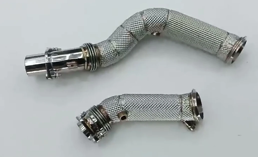 For BMW M3/M4 F80 F82 3.0T 2014-2019 Exhaust Downpipe Stainless Steel Catless downpipe  Exhaust System