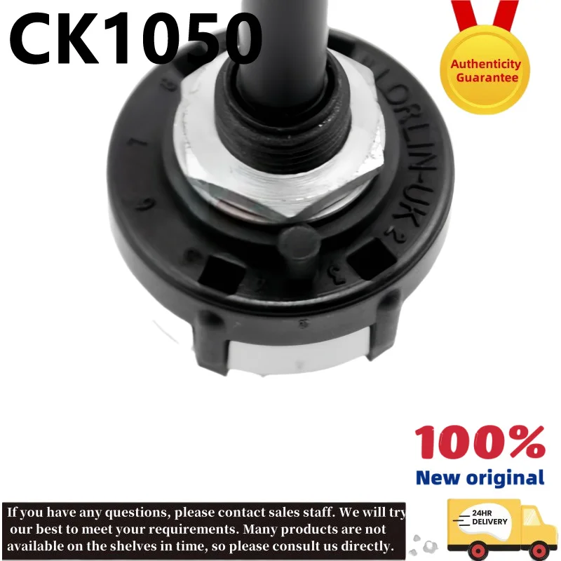 New original silver-plated rotary switch LORLIN-UK CK1050 knob 0-band switch 2-dollar 6-position