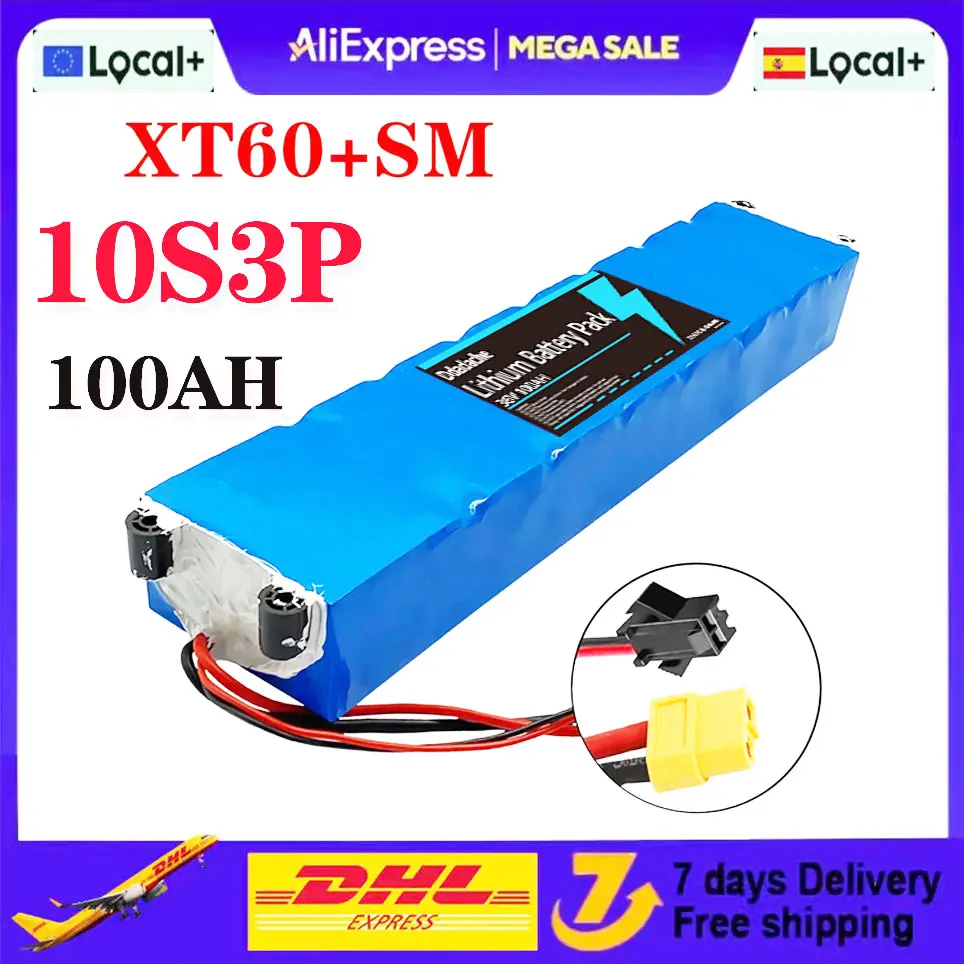 36V 10S3P 18650 Lithium-Akku 500W Hochleistung für M365 Scooter BMS DIY 42V Lokaler Versand Polen