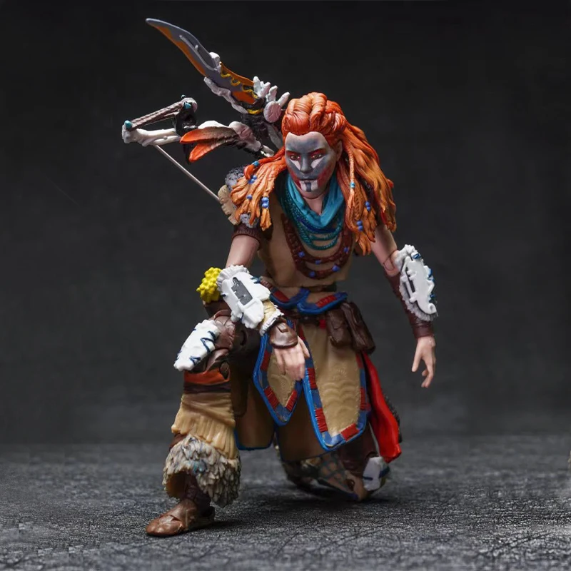 Game God Of War 5 Aloy Figuras Toys Ragnarok Kratos Atreus Varl Spin Master PS Action Figure Manga Figurine Model Ornaments Gift