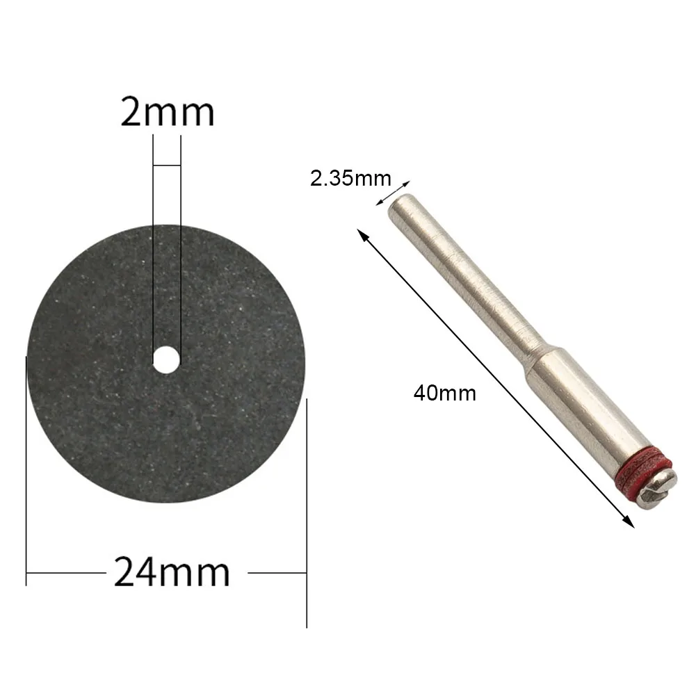 36pcs 24mm Cutting Disc Reinforced Cutting Wheel Rotary Saw Disc Grinding Tool Household Power Tools Replacement Spare Parts