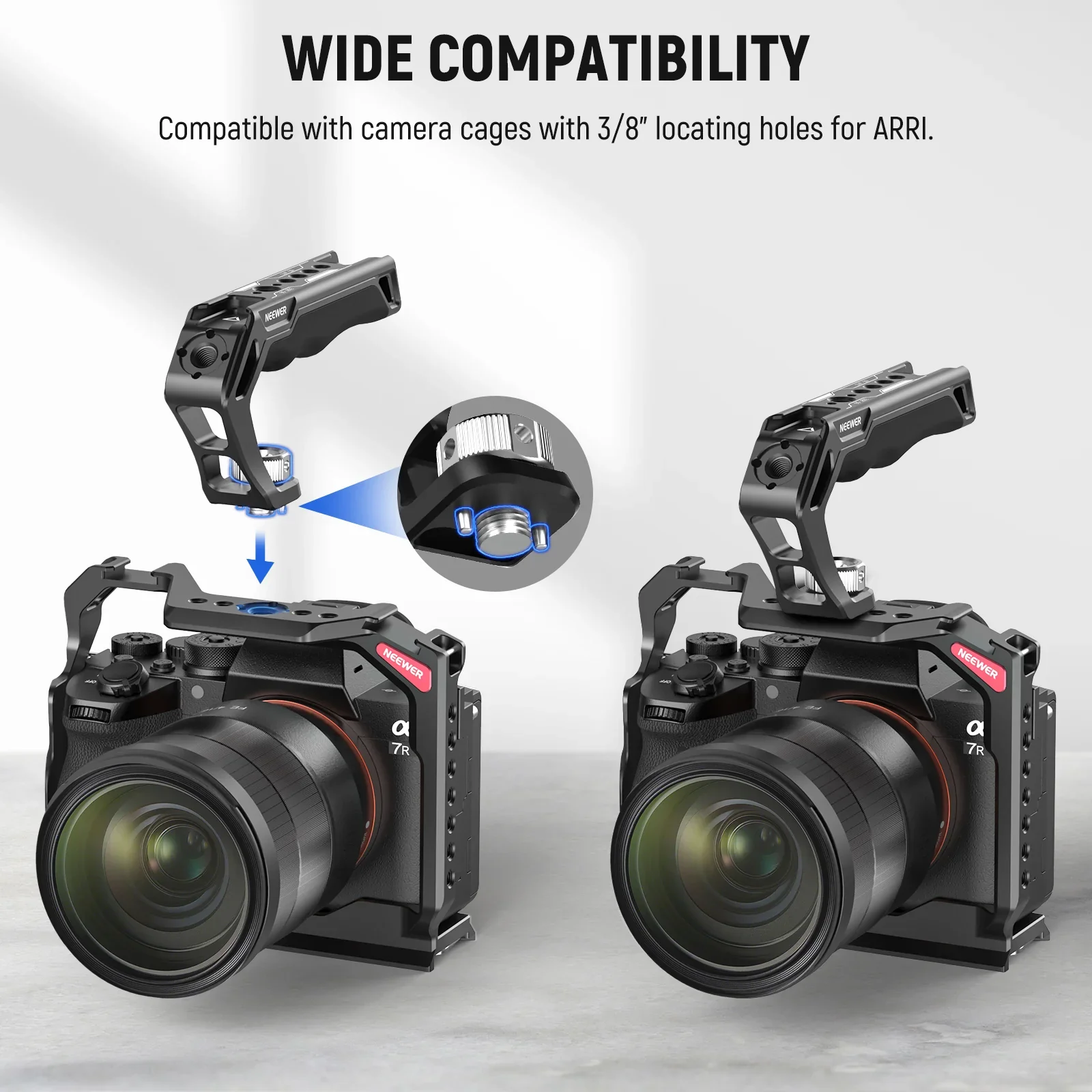 NEEWER CA007 Camera Top Handle with 3/8