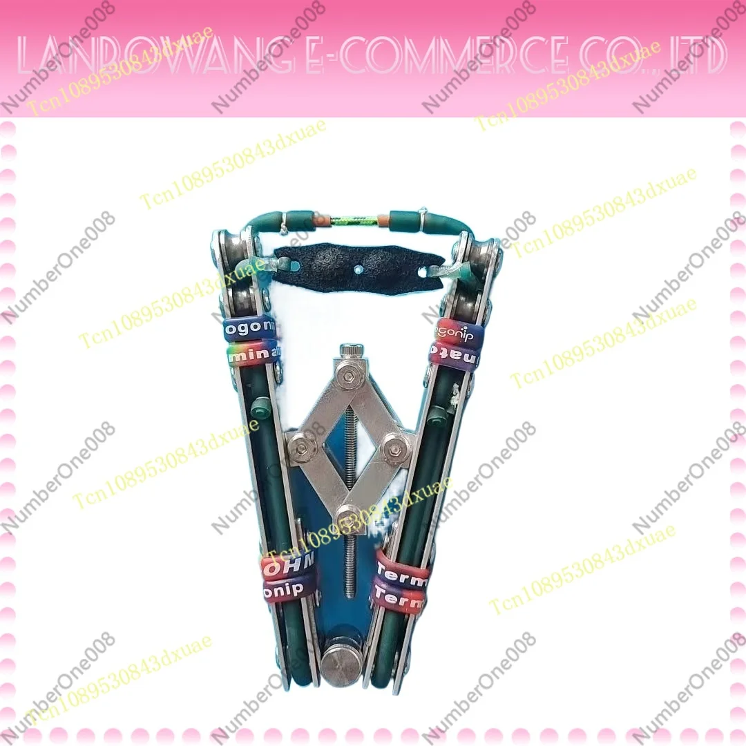 New Steel Ball Archery all Metal eight pulley dual-purpose pulley slingshot with adjustable door size