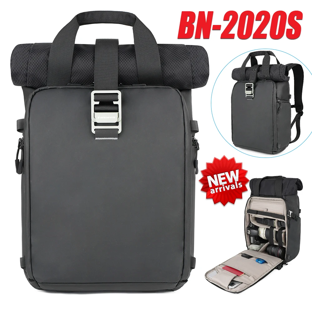 

Big Capacity 16L Camera Bag Besnfoto BN-2020S Waterproof Multi-functional Outdoor Shoulders Backpack for Tripod/DSLR/Canon/Sony