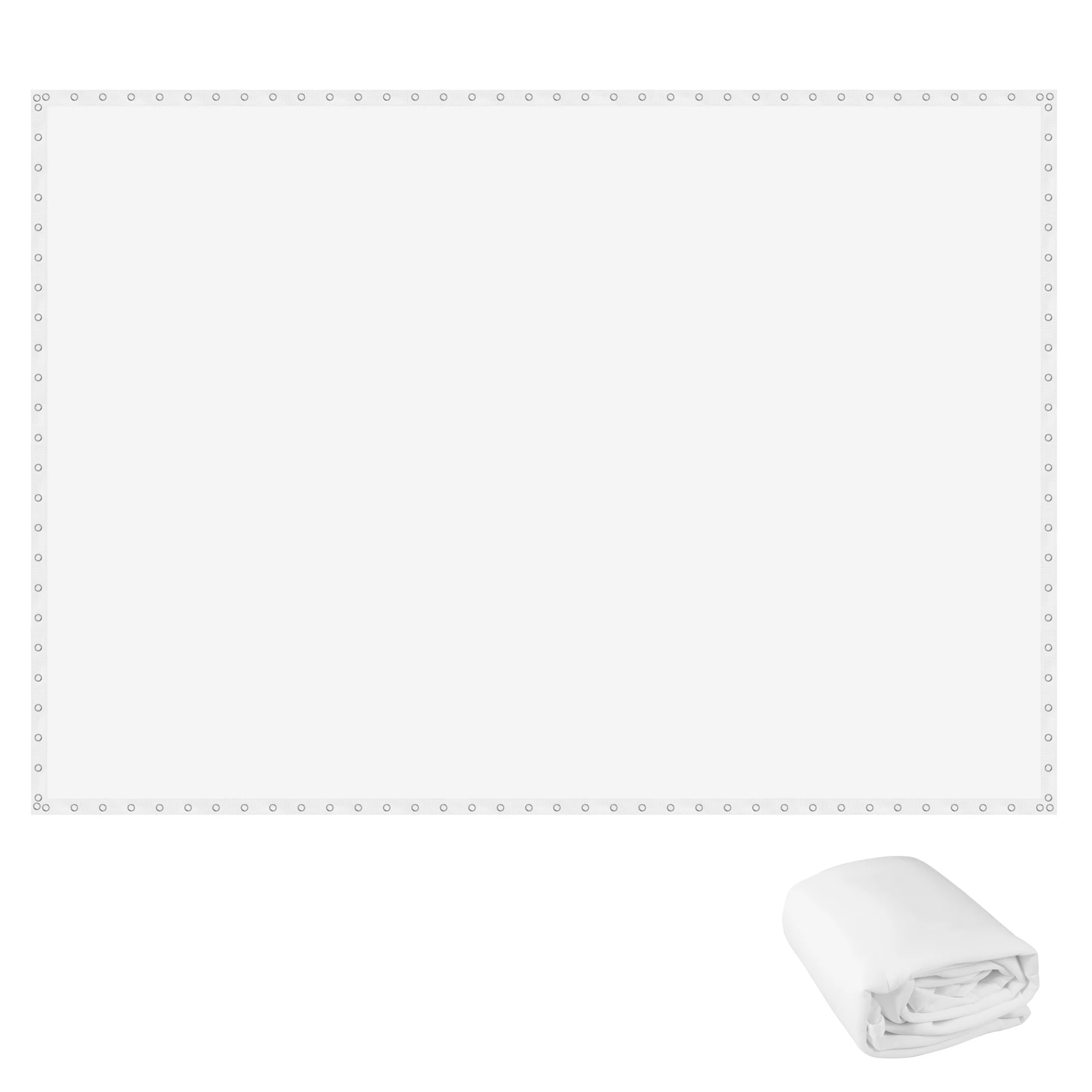 

Экран для проектора Launch Monitor 9.8x13 футов с отверстиями для крепления, для тренировок в помещении, дома, гаража, для отработки ударов.