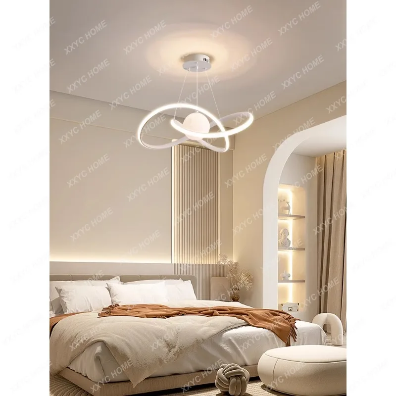 

Modern Minimalist Nordic Creative Bedroom Light Dining Room Dining Table Bar Bedroom Cream Style Chandelier