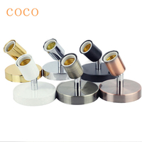 Black white silver bronze E27 wall lamp base ball Light Socket Antique Metal socket Holder Edison Incandescent Lamp 110v 220v