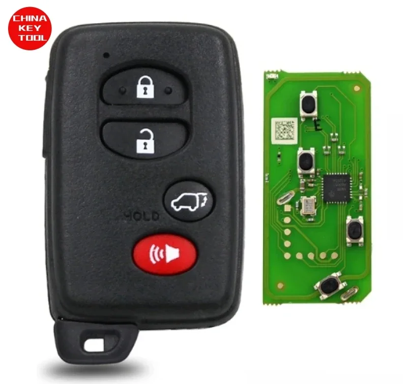 1PCS Xhorse Universal VVDI 4D Smart Remote Key XSTO03EN For Toyota Support Renew and Rewrite 312/314/434Mhz A433 F433 5290 3370