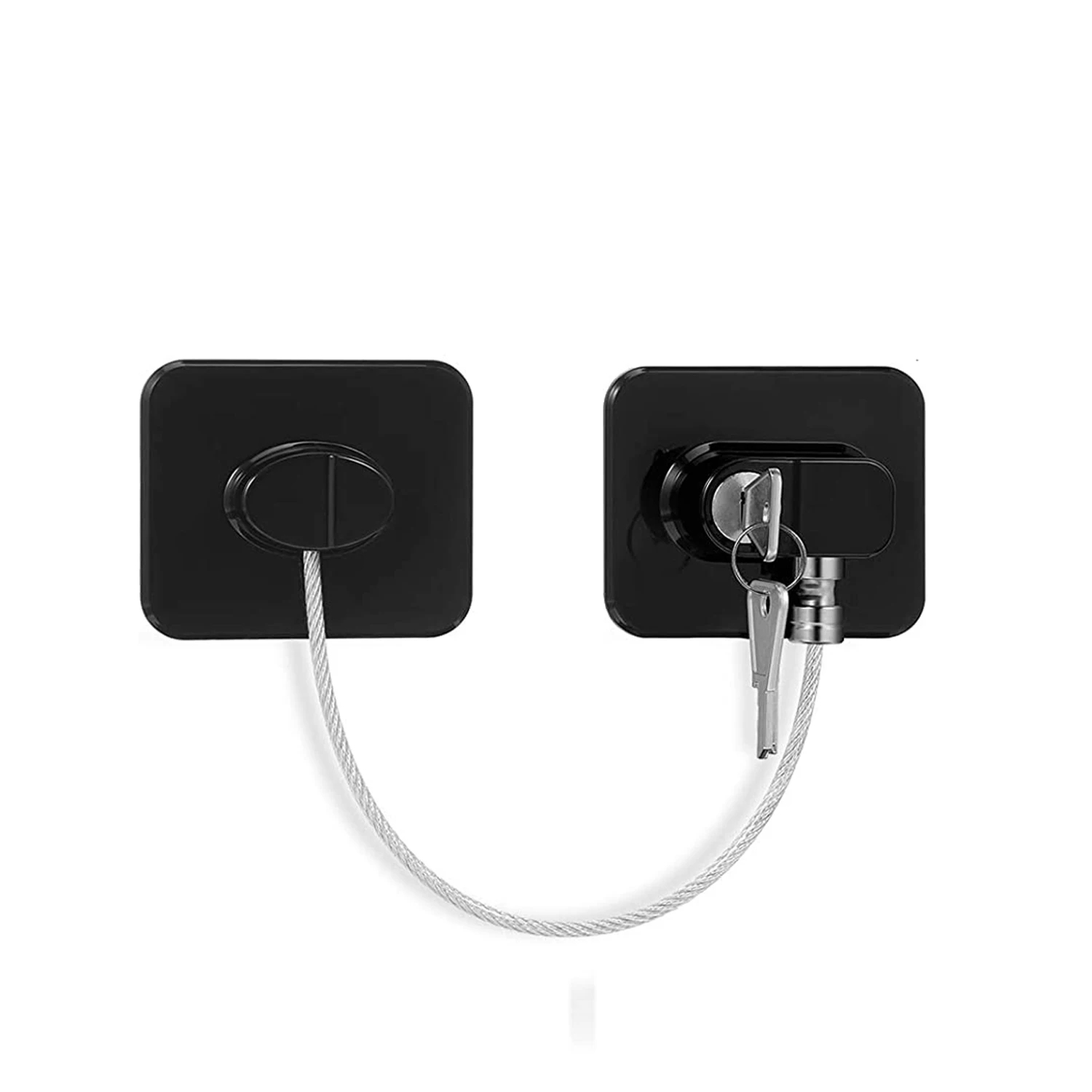 

Window Sliding Closet Children Protection Digital Password With Metal Key or Coded Lock Cabinet Locks Refrigerator Lock