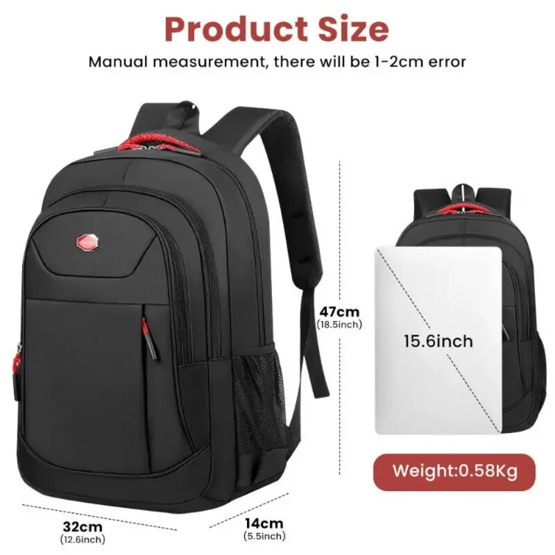 Sac à dos étanche de 20L, bretelles réglables, sac de rangement polyvalent pour l'école, le travail, les voyages, les déplacements professionnels