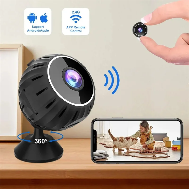 X10 Mini WiFi Camera Microphone HD 1080P Wireless DV Camera Real Time Monitoring Remote View for Office Car Home