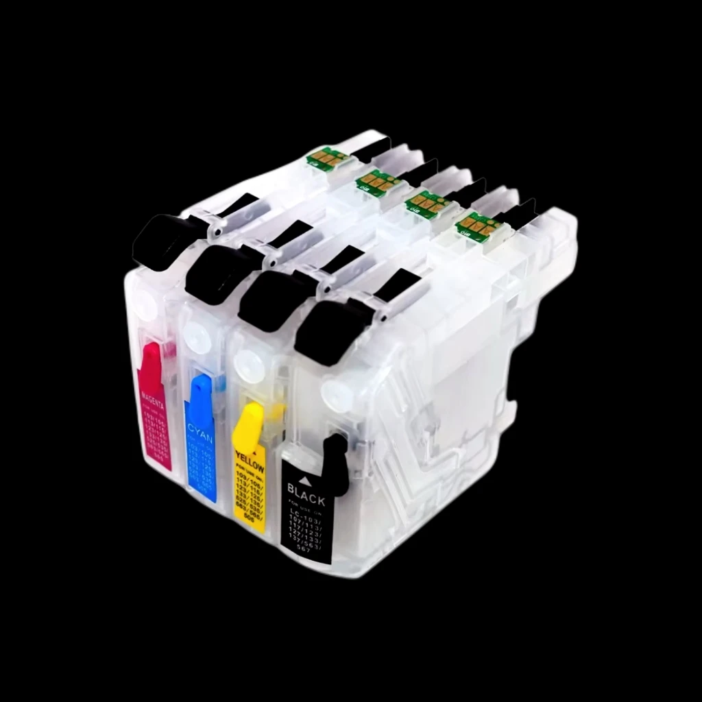 LC663 Refill Ink Cartridge With Auto Reset ARC Chip For Brother MFC-J2320 MFC-J2720 J2320 J2720 Printer