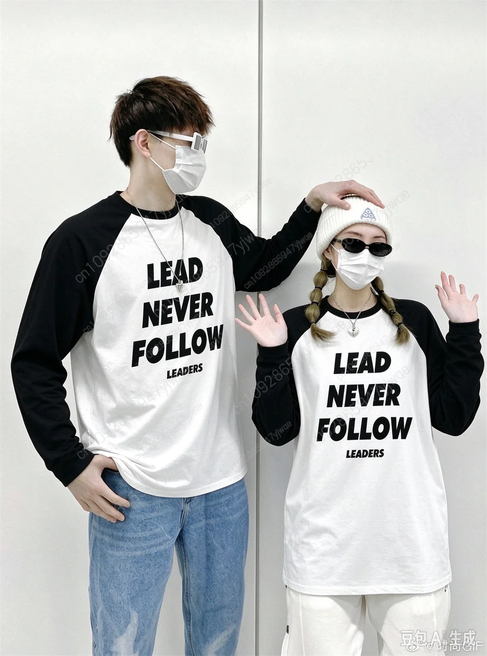 Autumn Lead Never Follow Leaders Chief Keef Iconic Long Sleeve Shirt Street Y2k Top Fashion Couple's Wear Men Women T-shirts