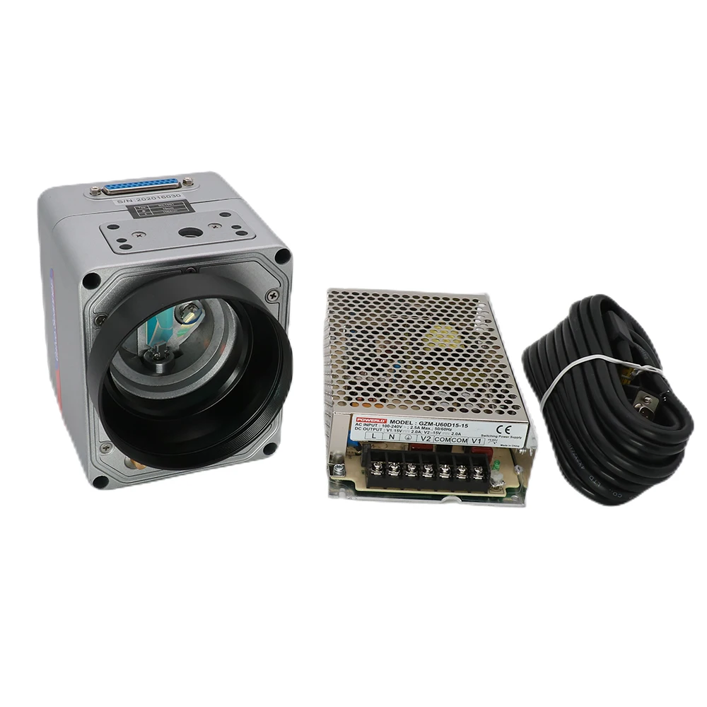 RC1001 Fiber Laser Scanning Galvo Head Set 10.6um 1064nm 355nm 10mm Galvanometer Scanner with Power Supply