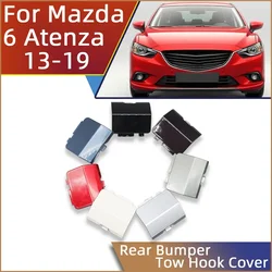 For Mazda 6 Atenza Sedan 2013 2014 2015 2016 2017 2018 2019 Auto Part Rear Bumper Towing Hook Cover Lid Hauling Eye Trailer Cap