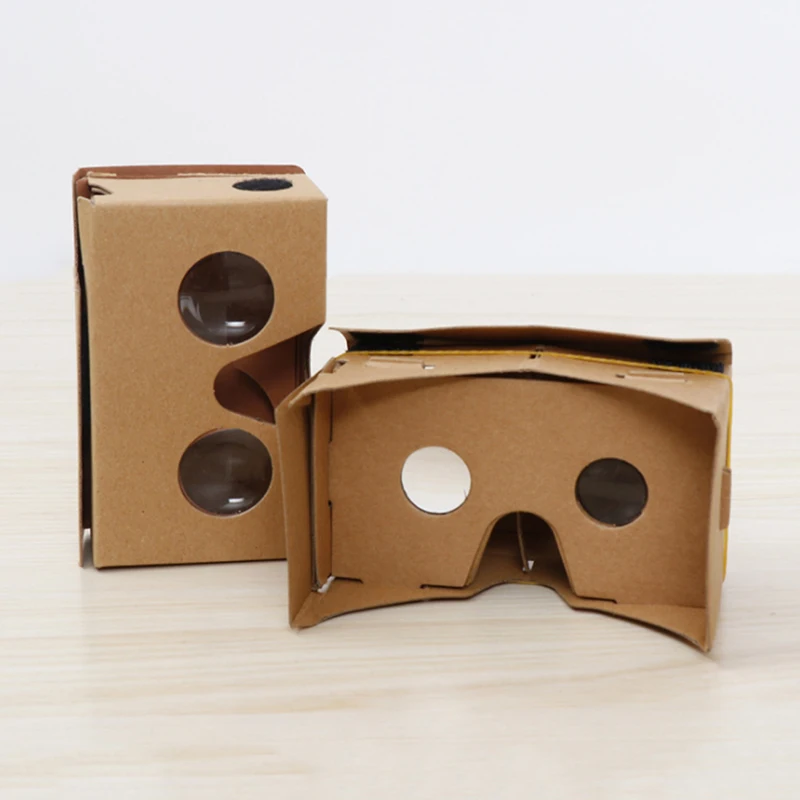 1pc Google Karton 3D Vr Virtuelle Realität Gläser Für Android oder Telefon NEUE VR Modell DIY Verwandeln sie Ihr Gerät in einem Großen Bildschirm