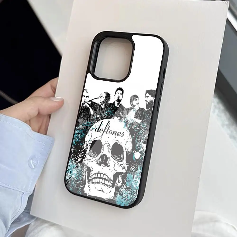 Fashion Deftones Phone Case For Iphone 15 14 13 12 11 Pro Max Mini 8 Plus Se Xr X Xs 2020 PC+TPU Cover